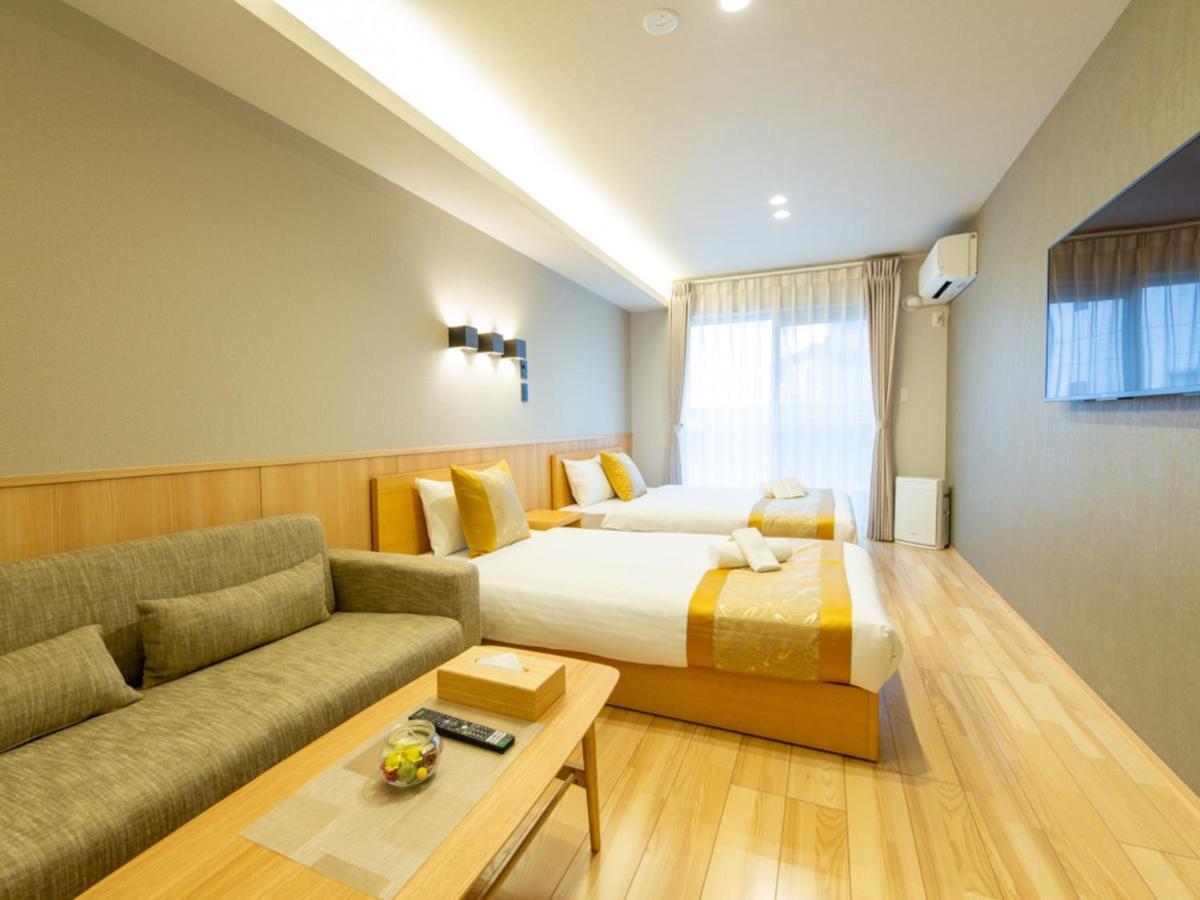 Апарт отель Grand Base Hiroshima Hikarimachi Экстерьер фото